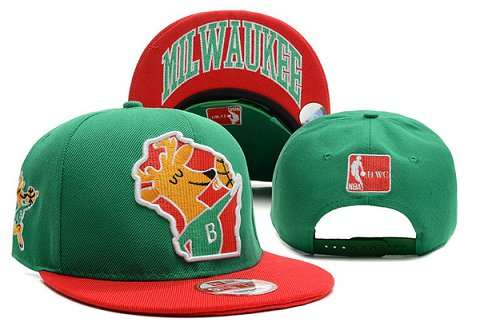 Milwaukee Bucks NBA Snapback Hat XDF296